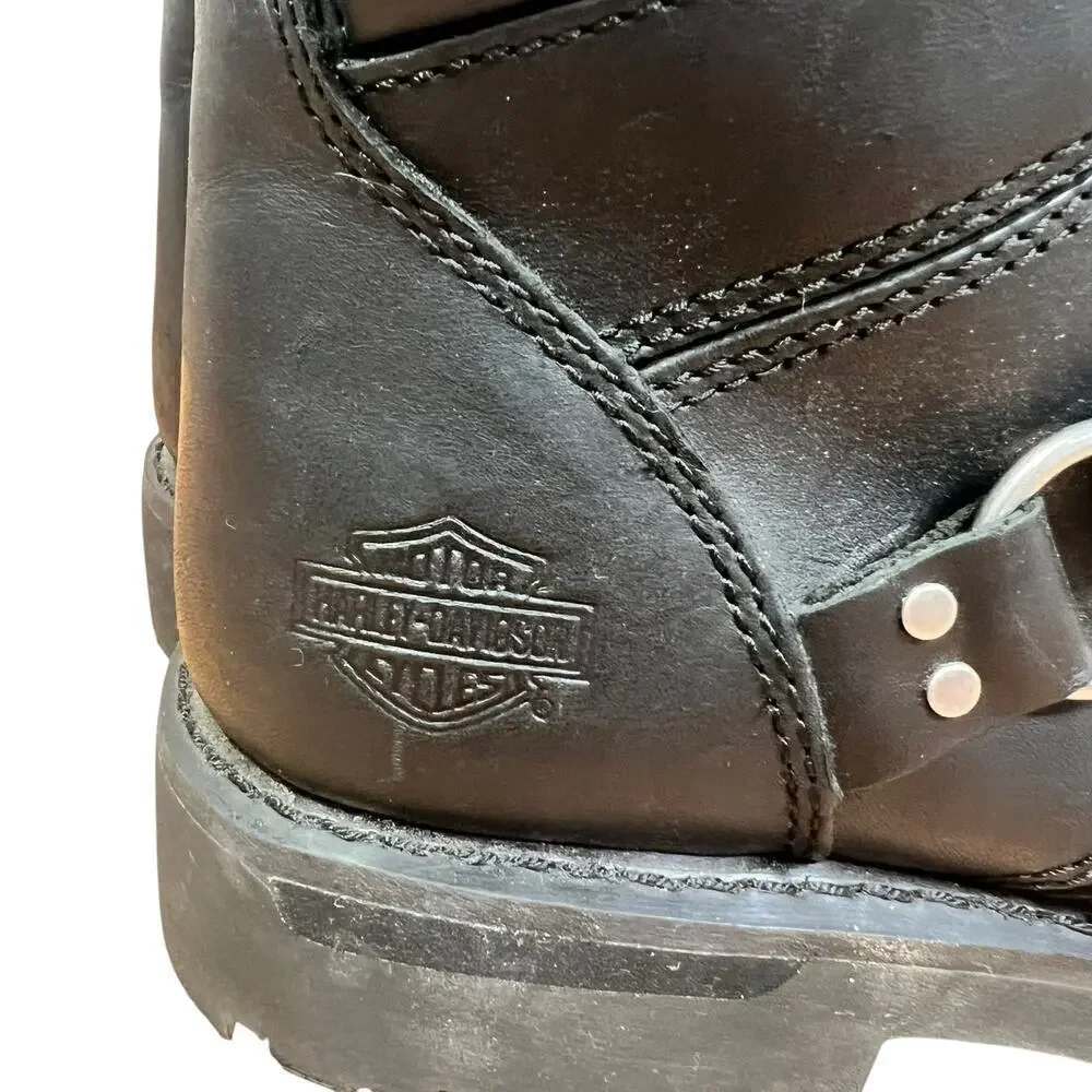 HARLEY DAVIDSON Men's Chipman Leather Riding Boots